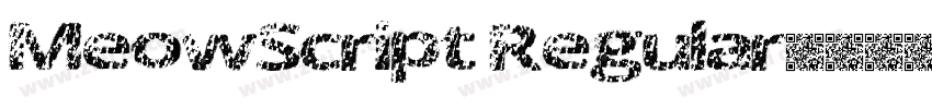MeowScript Regular字体转换